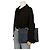 Chanel Clutch Grande Caviar Boy Blu - vista 13
