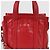 Balenciaga Borsa a spalla Bazaar XXS Rosso - vista 2