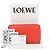 Loewe Portafoglio rotondo con zip Anagram Rosso