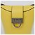 Salvatore Ferragamo Borsa a Spalla Tripolio Bucket Giallo - vista 3