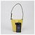 Salvatore Ferragamo Borsa a Spalla Tripolio Bucket Giallo - vista 9