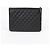 Chanel Clutch Medio in Pelle Caviar Boy Nero - vista 4