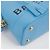 Balenciaga Borsa a Spalla Bill Small Tote Blu - vista 7
