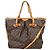 Louis Vuitton Palermo GM Schultertasche Braun