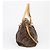 Louis Vuitton Palermo GM Schultertasche Braun - Ansicht 5