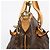 Louis Vuitton Palermo GM Schultertasche Braun - Ansicht 6