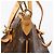 Louis Vuitton Palermo GM Schultertasche Braun - Ansicht 8