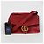 Gucci Borsa a tracolla GG Marmont Rosso - vista 10