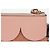 Burberry Borsa a tracolla con spalline a forma di conchiglia Rosa - vista 5