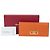 Salvatore Ferragamo Cartera larga Gancini Naranja