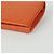 Salvatore Ferragamo Cartera larga Gancini Naranja - vista 7