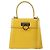 Salvatore Ferragamo Bolso de mano Kelly Medium con asa superior Amarillo