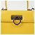 Salvatore Ferragamo Bolso de mano Kelly Medium con asa superior Amarillo - vista 3