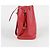 Louis Vuitton Borsa a Spalla Noé in Epi Rosso - vista 5
