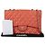 Chanel Borsa a spalla classica grande Arancione