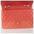 Chanel Borsa a spalla classica grande Arancione - vista 13