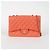 Chanel Borsa a spalla classica grande Arancione - vista 3