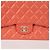 Chanel Borsa a spalla classica grande Arancione - vista 4