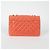 Chanel Borsa a spalla classica grande Arancione - vista 5