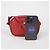 Salvatore Ferragamo Borsa a Spalla Gancini City Mini Rosso - vista 10