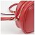 Salvatore Ferragamo Borsa a Spalla Gancini City Mini Rosso - vista 9