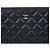Chanel Clutch Classica Grande in Pelle Caviar Blu - vista 3