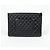 Chanel Clutch Classica Grande in Pelle Caviar Blu - vista 4