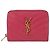 Saint Laurent Casa compacta alrededor de la billetera Rosa