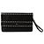 Valentino Clutch con tracolla pieghevole Rockstud Nero