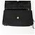 Valentino Clutch con tracolla pieghevole Rockstud Nero - vista 11