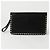 Valentino Clutch con tracolla pieghevole Rockstud Nero - vista 4
