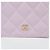 Chanel Portafoglio Bifold Caviar Classico Porpora - vista 3