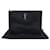 Saint Laurent Pochette per tablet con monogramma Nero  - vista 1