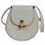 Bottega Veneta Borsa a tracolla in pelle Palmellato Bianco