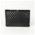 Chanel Boy Large Clutch in pelle nera Nero - vista 2