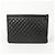 Chanel Boy Large Clutch in pelle nera Nero - vista 4