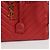 Saint Laurent Borsa tote piccola Chevron Rosso - vista 3