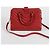 Saint Laurent Borsa tote piccola Chevron Rosso - vista 6