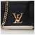 Louis Vuitton Bolso cruzado Lock Me Tender Negro - vista 2