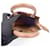 Céline Borsa a spalla mini cabas verticale Marrone  - vista 8