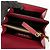 Marni Borsa a tracolla incrociata Trunk Mini Rosso - vista 10