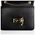 Gucci Borsa a tracolla con catena intrecciata Nero - vista 10