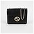 Gucci Borsa a tracolla con catena intrecciata Nero - vista 2
