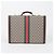 Gucci Grande valise rigide Savoy Marron - vue 3