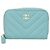 Chanel Portafoglio con zip classico in pelle caviar Verde