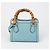 Gucci Borsa a Spalla Diana Mini Tote Verde - vista 4