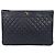 Chanel Mademoiselle Clutch Grande Blu