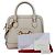 Gucci Borsa a mano Horsebit Small con manico superiore Bianco