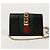 Gucci Borsa a tracolla incrociata Silvi Super Mini Chain Nero - vista 4