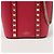 Valentino Borsa a Spalla Rockstud Chain Tote Rosa - vista 2